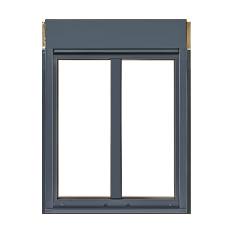 Fenêtre en PVC ouvrant caché Idil