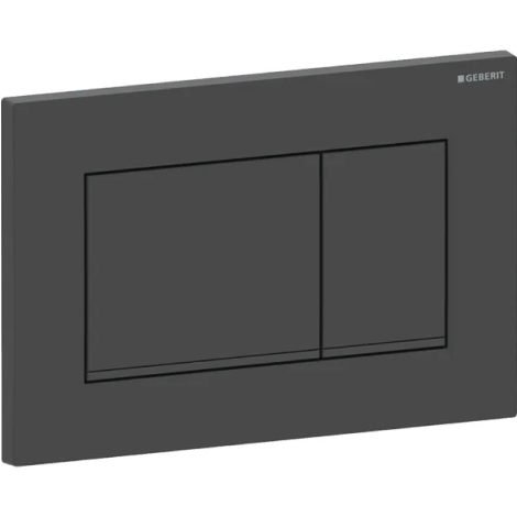 Plaque de déclenchement carrée double touche Sigma20