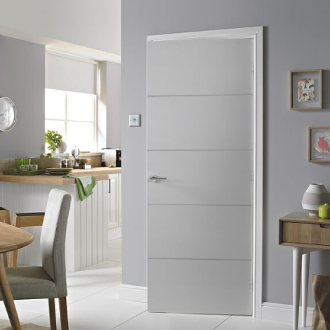 Porte coulissante en âme pleine Quattro
