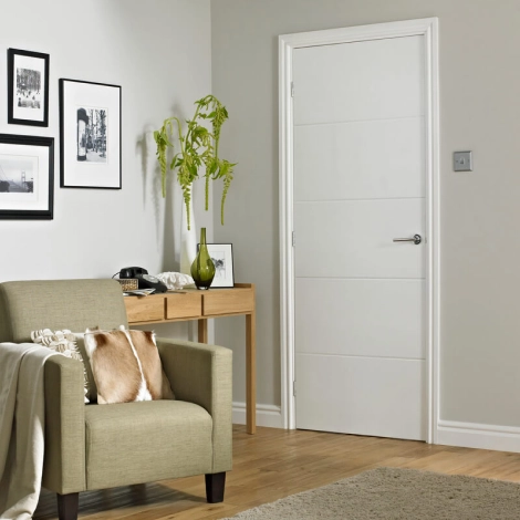 Porte coulissante en âme pleine Quattro