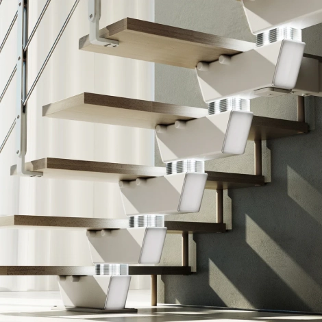Gamme d'escalier intérieur Lumina