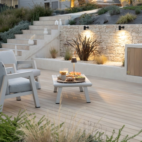 Terrasse composite Nuances Chêne clair