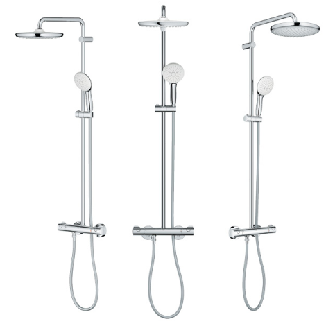 Colonne de douche thermostatique Sianne