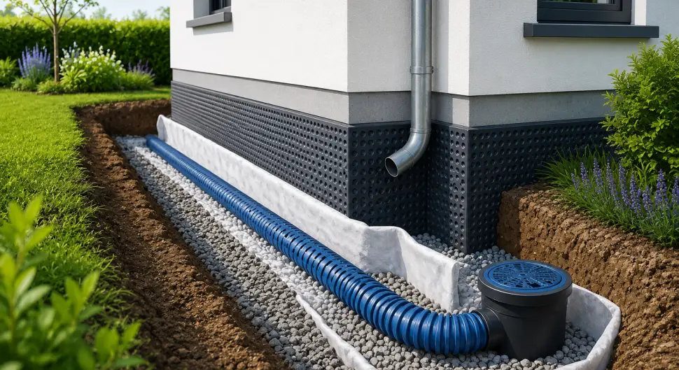 Drain maison