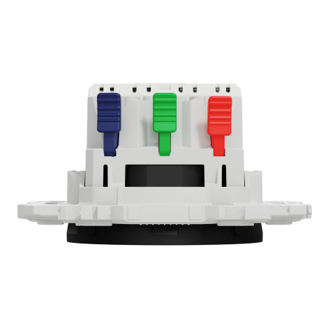 Prise 2P+T affleurante avec chargeur USB-C 18W Odace