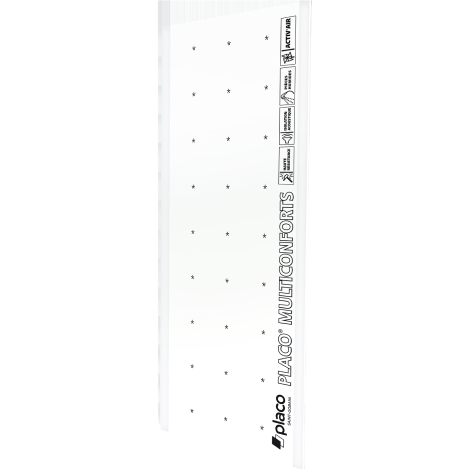 Plaque de plâtre BA13 Placo® Multiconforts 2600 x 1200 mm