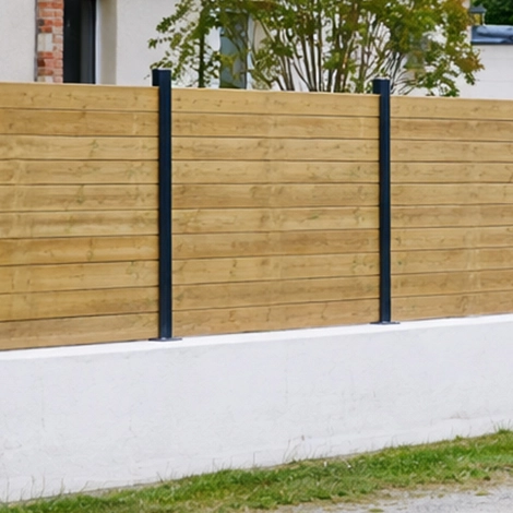 Poteau pour lames bois Axis Line