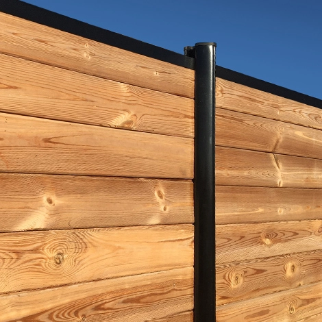 Poteau pour lames bois Axis Line