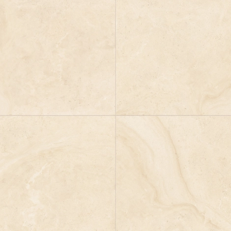 Carrelage grès cérame Tradition aspect travertin beige