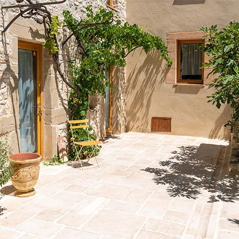 Dallage Manoir multiformats teinte Gironde