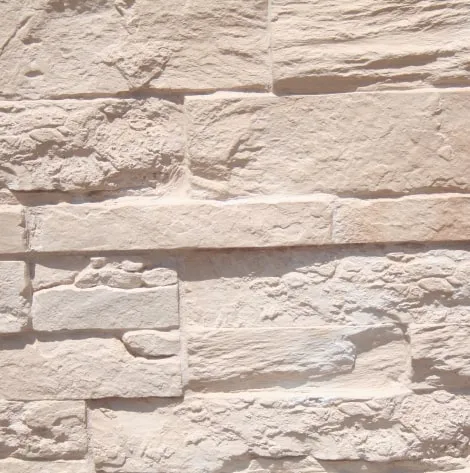 Parement mural effet pierre Tholet ton Acquitaine
