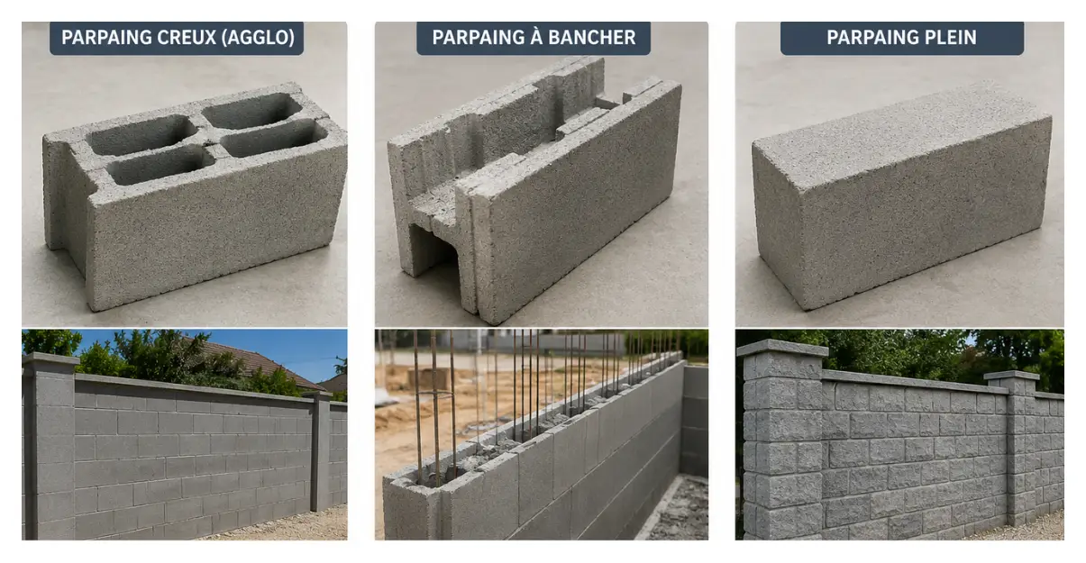 Les différents types de parpaings La Maison Saint-Gobain