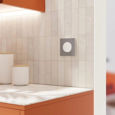 Interrupteur va-et-vient ou poussoir lumineux levier Odace