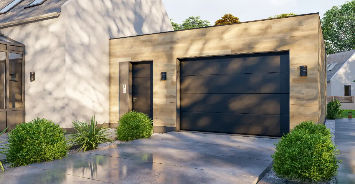 Construire un garage en parpaing avec toiture plate et bardage bois : prix détaillés