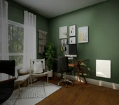 Radiateur Nirvana+ dans un salon