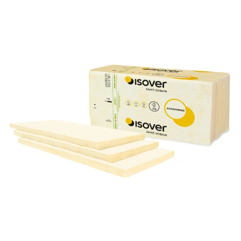 Isolant acoustique Acoustimince fond blanc