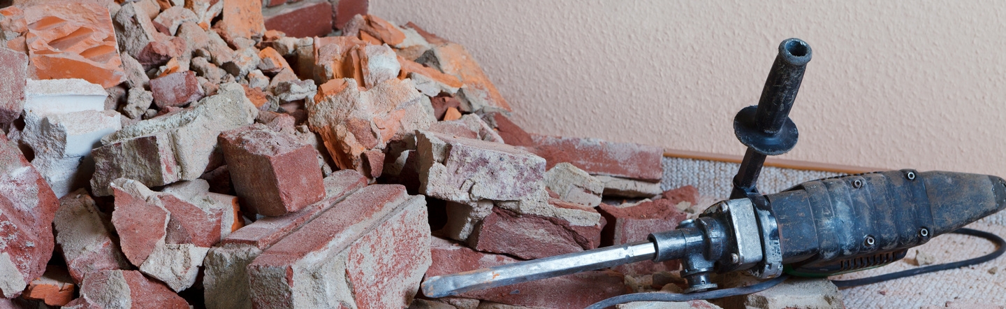 Devis démolition de mur à Aubagne